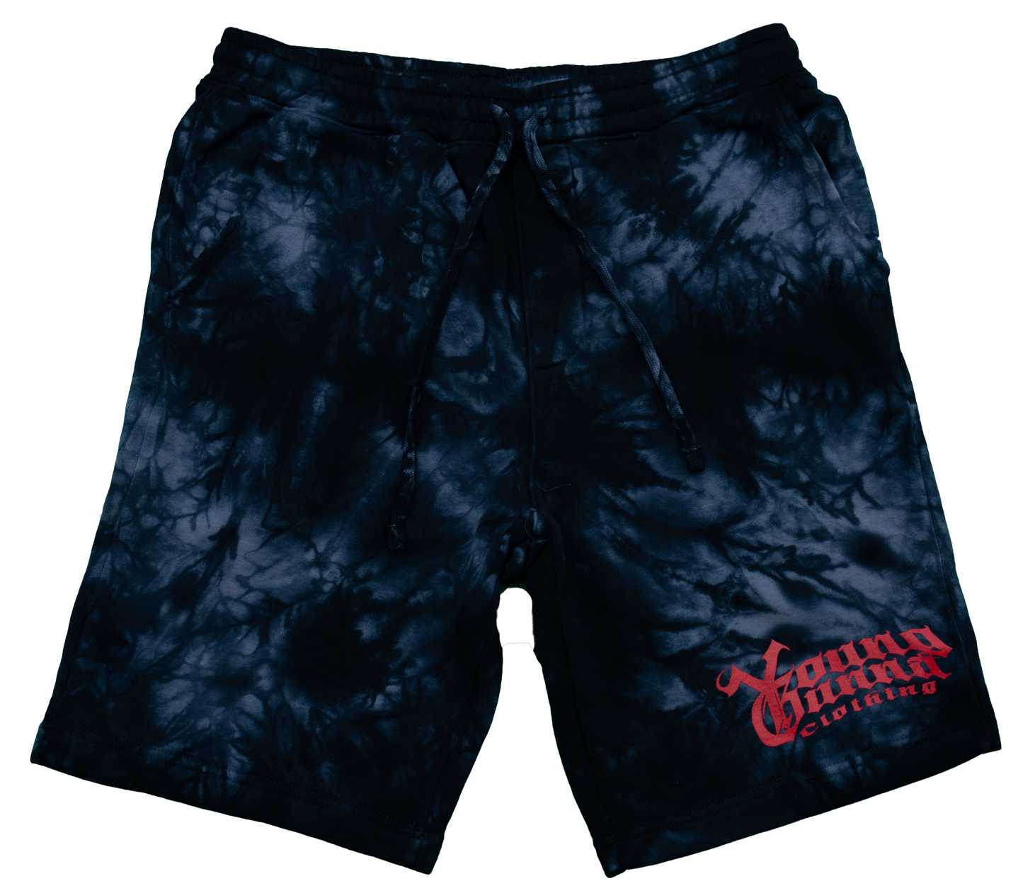 Tie-Dye Fleece Shorts