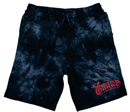 Tie-Dye Fleece Shorts