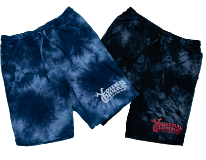 Tie-Dye Fleece Shorts